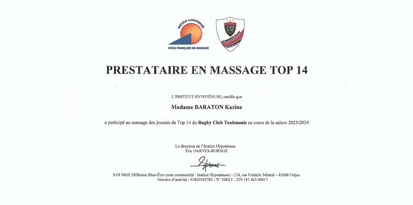 massage TOP 14